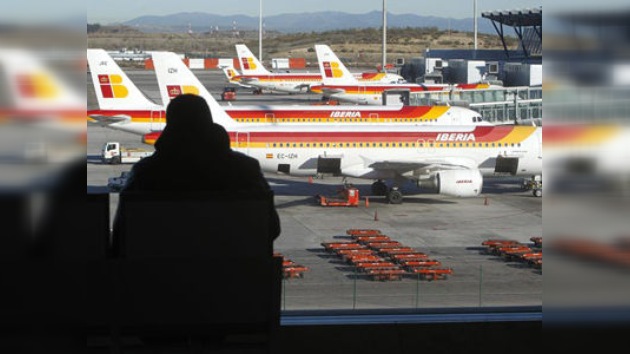 Cancelados más de 200 vuelos de Iberia por la huelga de pilotos