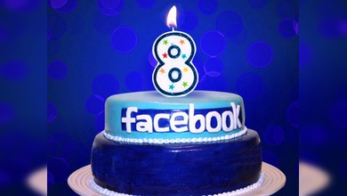 Facebook cumple 8 años