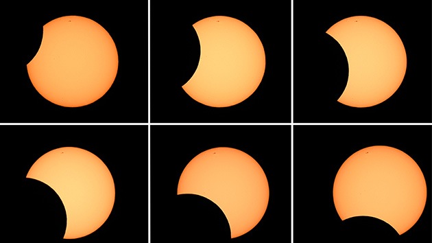 Video, fotos: Un espectacular eclipse anular solar deslumbra Australia