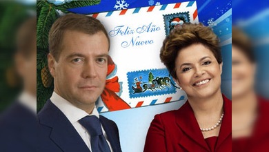 Presidente de Rusia confía con fructífera cooperación con Dilma Rousseff
