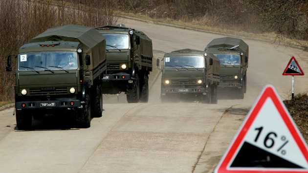 Rusia envía 75 vehículos blindados a Siria para el transporte de las armas químicas