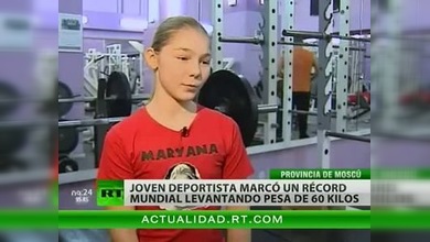 La 'Princesa de las Pesas' del deporte ruso