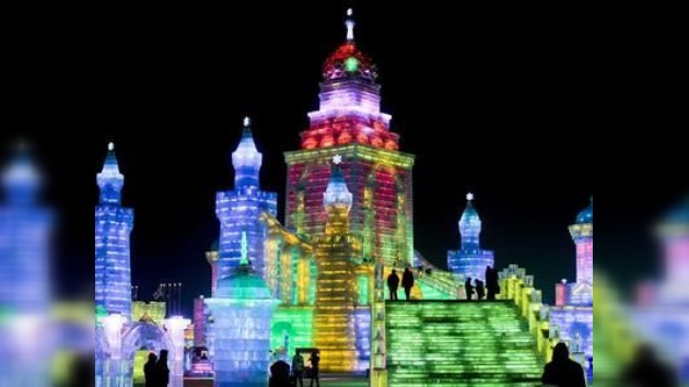 China levanta una ciudad con ladrillos de hielo