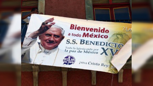 La visita del Papa Benedicto XVI a México, en directo