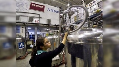 La antimateria ya está en el bote