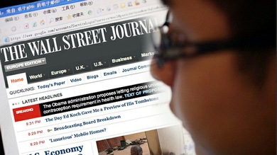 'Hackers' chinos atacan la página web de The Wall Street Journal