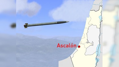 Una ciudad israelí, atacada con un misil desde la Franja de Gaza