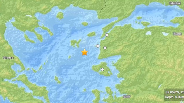 Un sismo de 5,7 grados de magnitud sacude Turquía