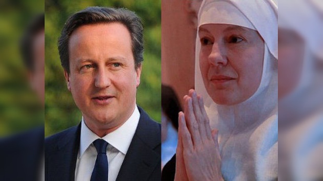 Historia de un amor: La ex novia de David Cameron, ahora monja benedictina