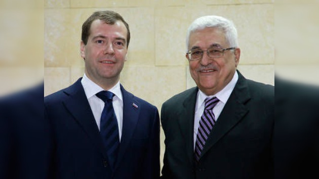 Medvédev apoya creación de un Estado palestino con capital en Jerusalén
