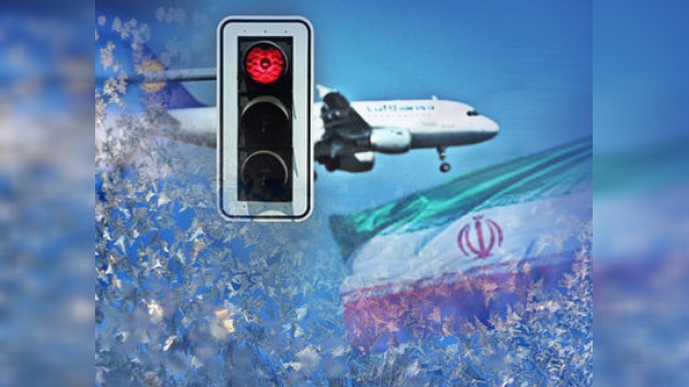 Irán redujo el número de los vuelos por nevadas