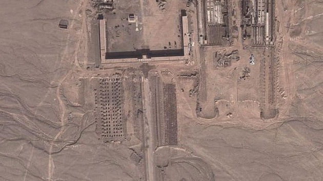 Google Earth pone al descubierto un extraño complejo en China "construido a toda prisa"