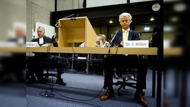 Absuelven al holandés Geert Wilders de incitar al odio y discriminar a los musulmanes