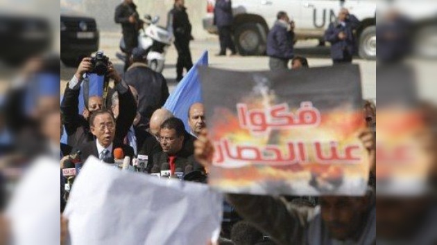 Los palestinos piden excusas a Ban Ki-moon por el ataque contra su convoy en Gaza