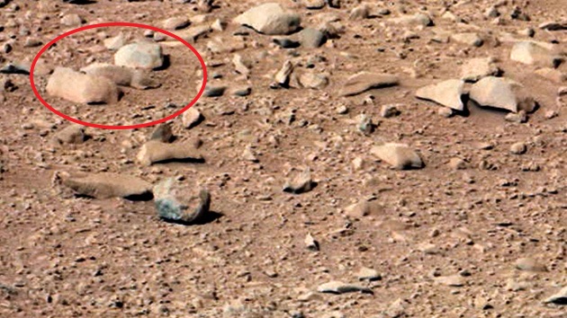 El Curiosity descubre una rata en Marte, ¿otro caso de pareidolia?