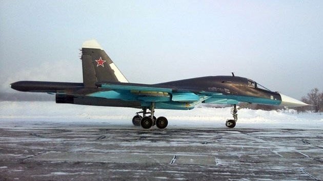 Cinco bombarderos de nueva generación Su-34 se incorporan a las Fuerzas Aéreas rusas