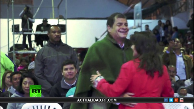Un día con el presidente Rafael Correa