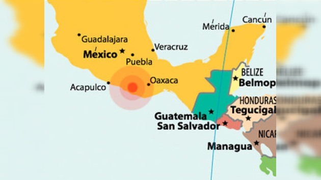 Un sismo de magnitud 7,4 sacude México