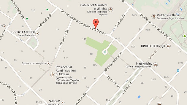 Google Maps cambia el nombre a una calle en Kiev, complaciendo a los radicales