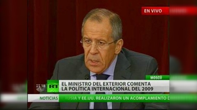 Serguéi Lavrov realizó el balance diplomático del pasado año 