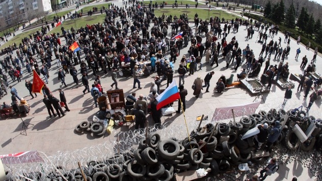 Protestas en el sureste de Ucrania