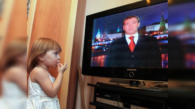 Rusia espera un saludo presidencial de fin de año
