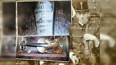 Podrían haber hallado el mítico violín del Titanic