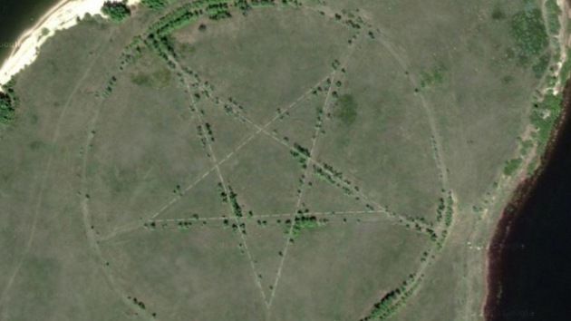 Resuelven el gran misterio del pentagrama de Google Maps