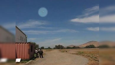 Chile: un ovni 'se cuela' en una demostración aérea a 10.000 km. por hora