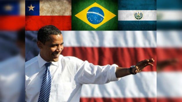 Obama busca potenciar las relaciones con Brasil, Chile y El Salvador