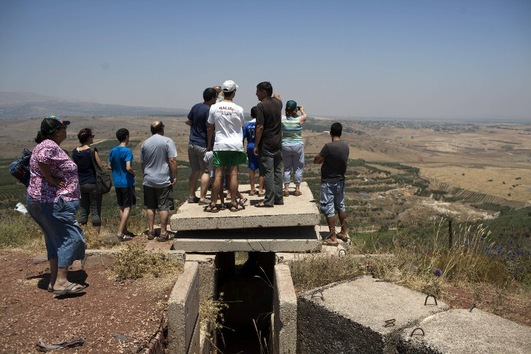 El conflicto sirio: una atracción turística para Israel