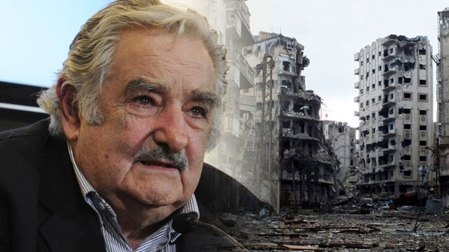 Mujica: "El único bombardeo admisible para Siria es con leche en polvo y galletas"