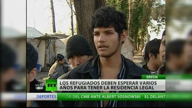 Los refugiados en Grecia viven en condiciones extremas