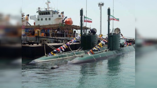 Irán incorpora dos minisubmarinos 'invisibles' de fabricacción propia