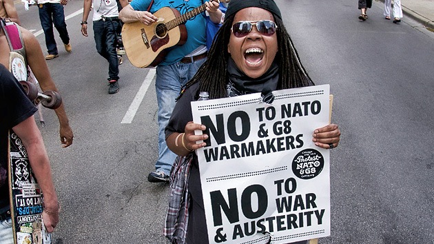 Chicago ante un ‘terremoto’: 2.500 manifestantes exigen disolución de la OTAN