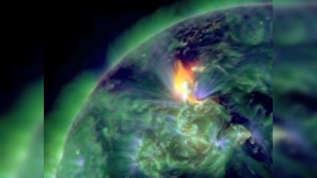 La Tierra experimenta el mayor impacto solar