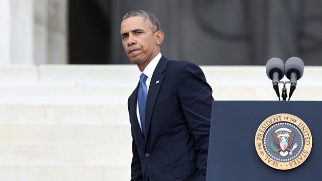 Activistas a Obama: "Disculpe, señor presidente, pero lo que dice es mentira"