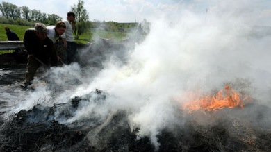Autodefensas: Aldea cerca de Slaviansk fue atacada con fuego de artillería dejando víctimas