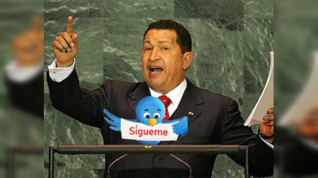 La cuenta de Hugo Chávez en Twitter, una de las más visitadas