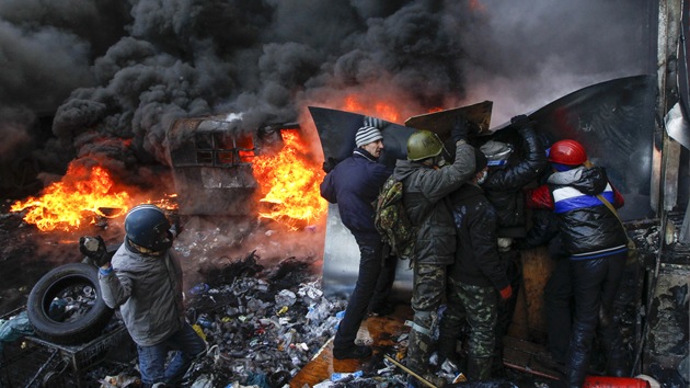 Primer ministro de Ucrania: "Lo que está pasando es un intento de golpe de Estado"