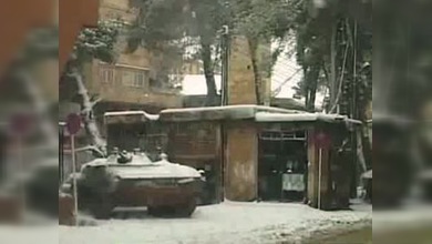 Huellas de combates a 40 kilómetros de la capital siria