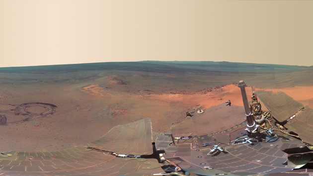 La NASA publica una foto panorámica de 360º de Marte