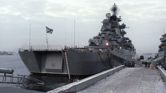 La Armada rusa moderniza sus buques más potentes como el Admiral Najímov