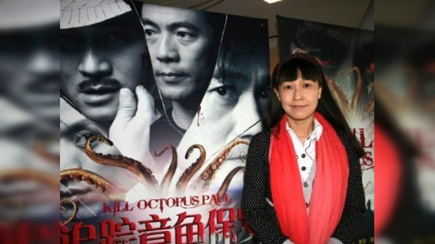 Una cineasta china estrena una película sobre el pulpo Paul