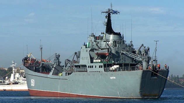 Otro buque de guerra ruso se dirige a aguas sirias
