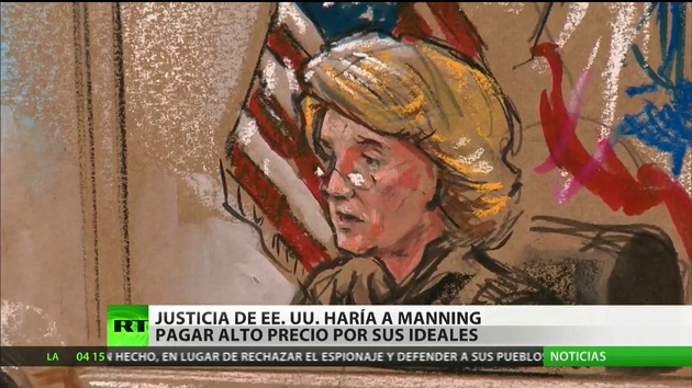 La justicia de EE.UU. puede hacer pagar a Manning un alto precio por defender sus ideales