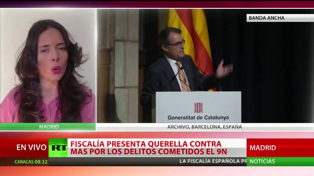 La Fiscalía presenta querellas contra Artur Mas por la consulta del 9N