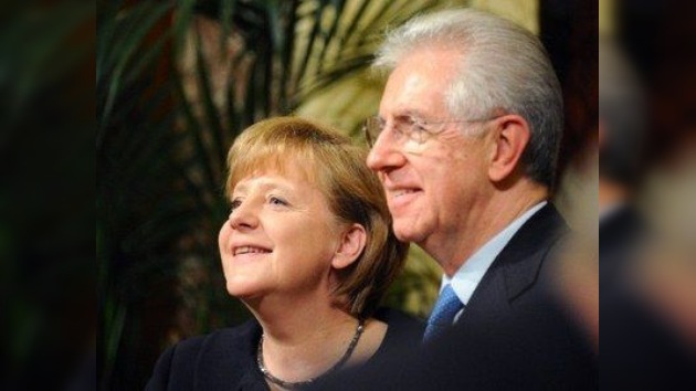 Merkel y Monti: la fase "más aguda" de la crisis terminó, debemos fomentar el crecimiento