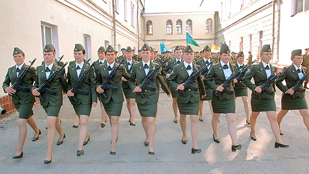 Rusia quiere más mujeres en el Ejército