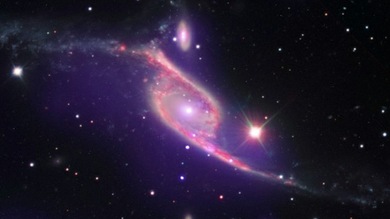 Récord astronómico: Hallan 'por accidente' la mayor galaxia espiral del universo